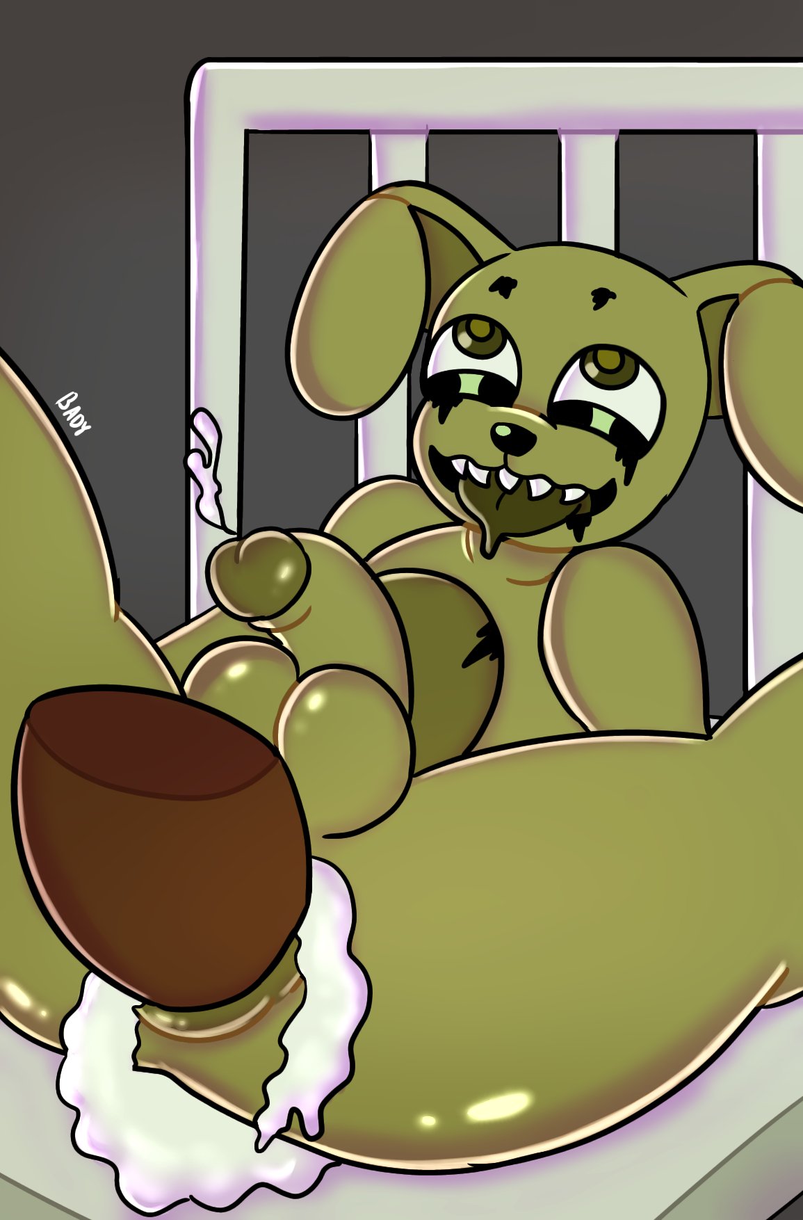 Plushtrap (Five Nights At Freddy'S) Rule 34 Image