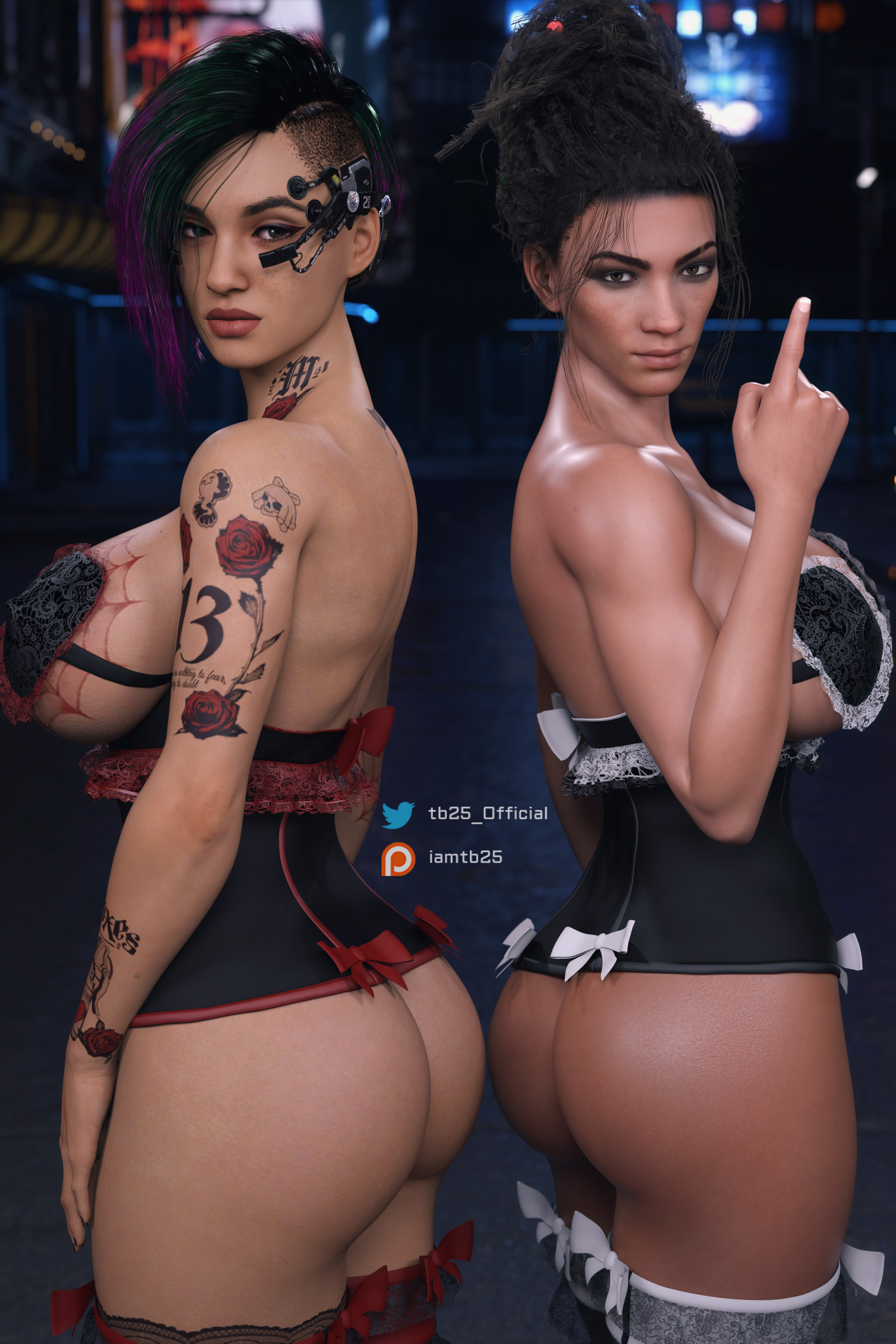 2girls, 3d, afro-native, ass, athletic, athletic female, big ass, big breasts, bottom heavy, breasts, brown body, brown skin, brown-skinned female, bust, busty, cd projekt red, chest, cleavage, curvaceous, curvy, curvy figure, cyberpunk, cyberpunk (series), cyberpunk 2077, dark skin, dark-skinned female, digital media (artwork), eyebrows, eyelashes, eyes, female, female focus, fit, fit female, hips, hourglass figure, huge ass, huge breasts, human, judy alvarez, large ass, large breasts, legs, light brown body, light brown skin, light skin, light-skinned female, lips, lower body, mature, mature female, panam palmer, slim, slim thick, slim waist, tb25, thick, thick hips, thick legs, thick thighs, thighs, top heavy, top heavy breasts, upper body, voluptuous, voluptuous female, waist, wide hips