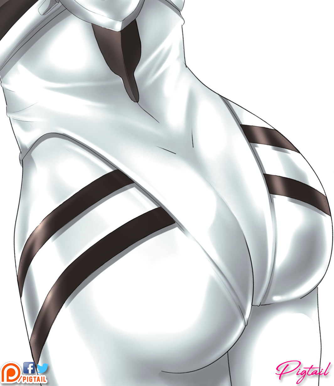 clothing, female, female only, neon genesis evangelion, plugsuit, rei ayanami, sodomi pigtail, solo