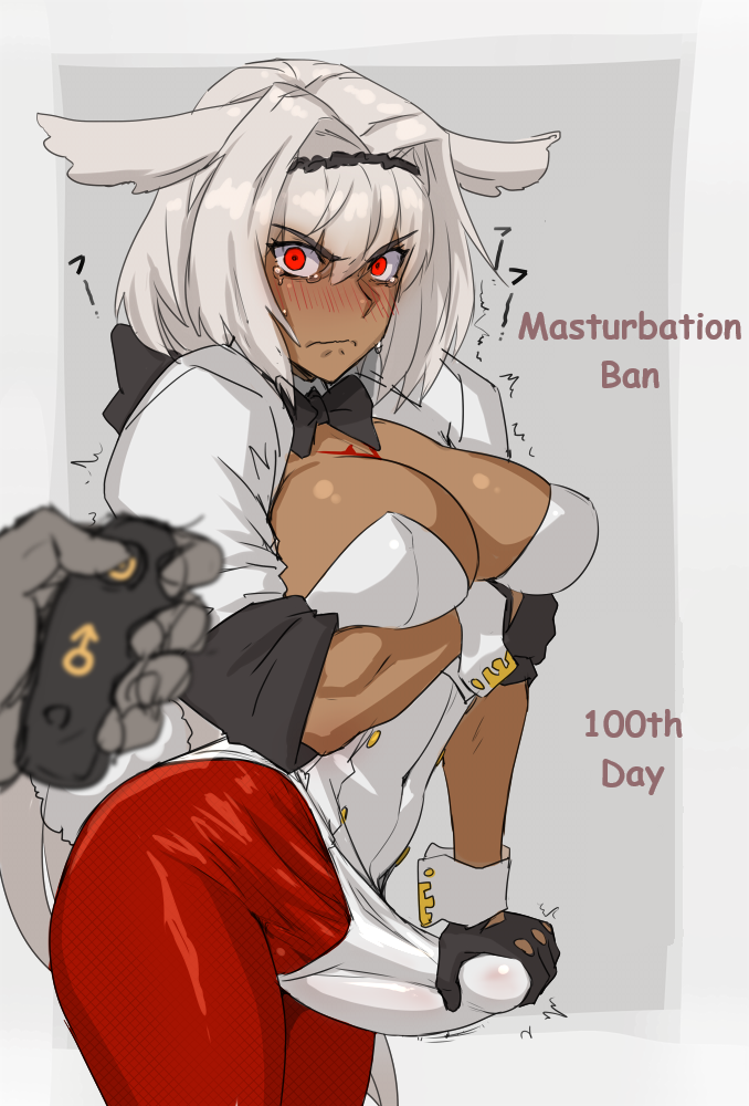 1futa animal_ears ball_bulge balls balls_under_clothes blush bowtie breasts bulge caenis_(fate) cleavage clothed_masturbation covered_navel cowboy_shot crying crying_with_eyes_open dark-skinned_futanari dark_skin dickgirl edited embarrassed_nude_futa english_text erection erection_under_clothes eyebrows_visible_through_hair fate/grand_order fate_(series) fully_clothed futa_only futanari gloves gray_hair grey_hair hair_between_eyes humanoid humanoid_penis intersex large_breasts leotard looking_at_viewer masturbation masturbation_through_clothing mikoyan orgasm_denial orgasm_factory pantyhose penis penis_bulge penis_under_clothes pent_up playboy_bunny rabbit_tail red_eyes solo standing tail tears tenting text translated vibrator