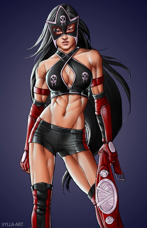 1female 1girls 2014 artist_name belly belly_button bennyking black_hair black_hair_female broad_shoulders championship_belt cleavage clothed clothed_female clothes clothing commission commission_art digital_art digital_drawing digital_drawing_(artwork) digital_media digital_media_(artwork) digital_painting_(artwork) female female_abs female_focus female_human female_only female_solo hentai_foundry japanese japanese_female long_black_hair long_hair long_hair_female looking_at_viewer luchador_mask luchadora muscle_girl muscles muscular muscular_female navel open_window original original_character red_eyes red_eyes_female serious serious_face serious_look simple_background skull solo solo_female solo_focus tagme thigh_gap thigh_highs thighhighs thighs v voluptuous voluptuous_female vylla-art watermark wrestler wrestling wrestling_boots wrestling_mask wrestling_outfit