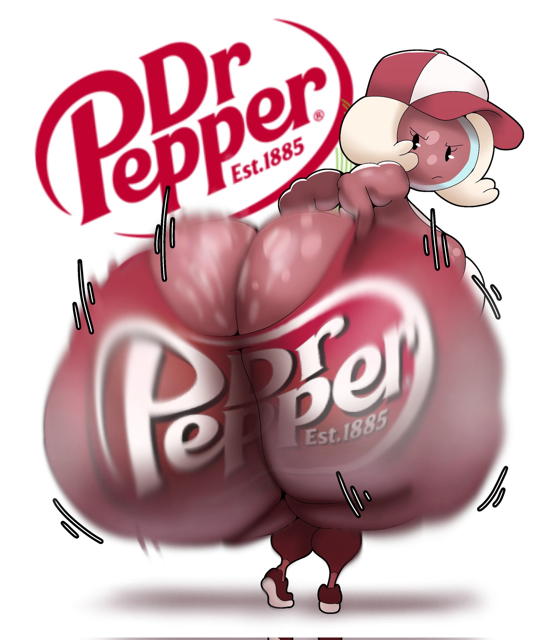adventure time, ass, bouncing ass, brand, cap, cherry cream soda, clapping ass, clapping cheeks, dr pepper, dr. pepper, huge ass, novelty pants, pants, sweaty, sweaty ass, sweaty butt, thedeathcrow05, twerking