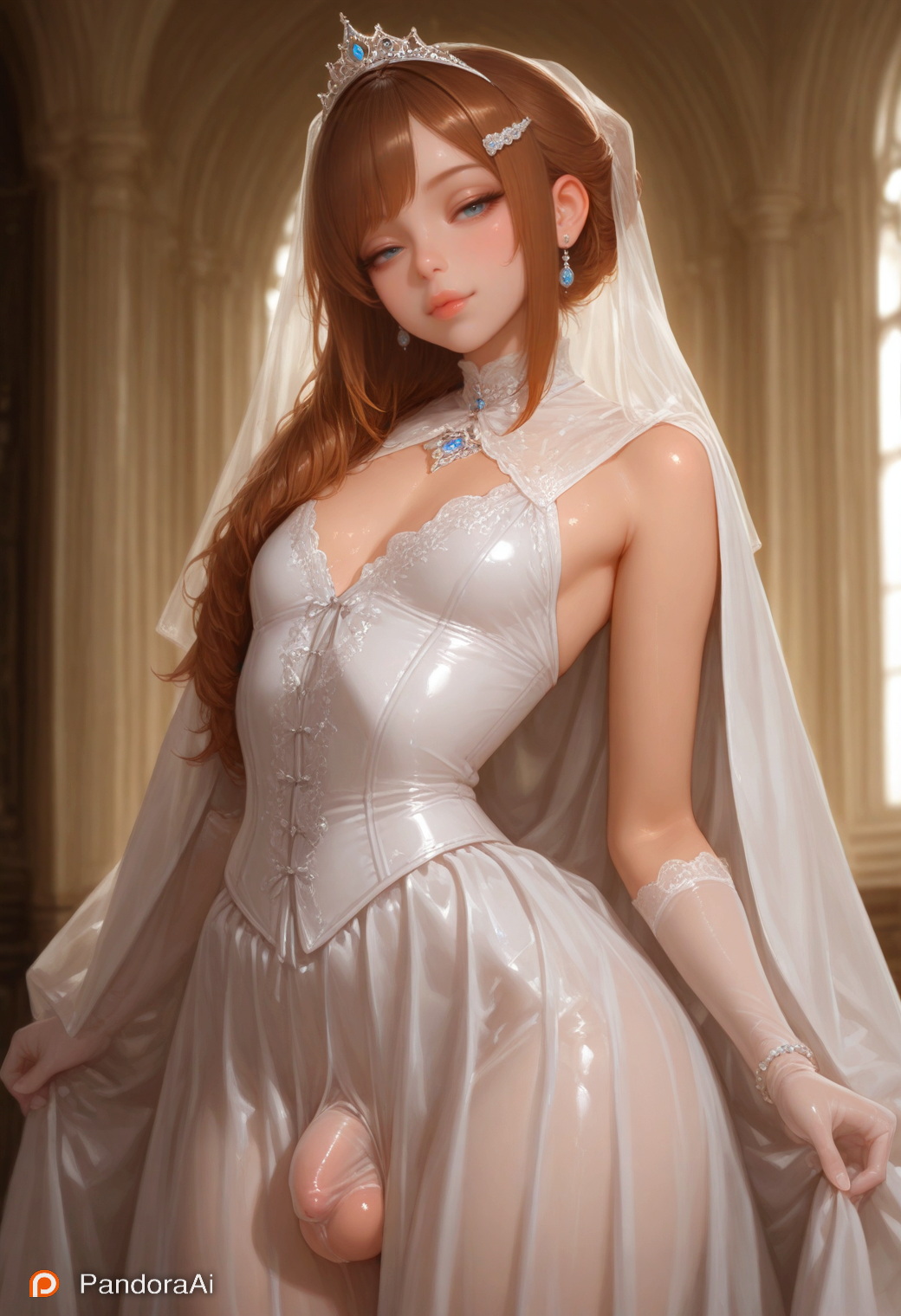 1boy, 1femboy, ai generated, artist name, artist upload, balls, balls bulge, big balls, big hips, big thighs, boy, breasts, brush, cock, corset, crown, curvy, curvy body, curvy figure, curvy hips, curvy thighs, cute, cute expression, cute eyes, cute face, cute male, dress, elegant, eyebrows, eyeshadow, femboy, femboy focus, femboy only, feminine male, flaccid, flaccid penis, flat chest, flat chested, gem, gloves, hair, hair ornament, half naked, half-closed eyes, half-dressed, hi res, hips, huge balls, huge hips, huge thighs, jewelry, lingerie, lips, lipstick, long dress, long skirt, makeup, male, male only, more at source, pale, pale body, pale skin, pale-skinned femboy, pale-skinned male, pandora, patreon, penis, penis bulge, princess, puffy lips, robe, seductive, seductive eyes, seductive look, seductive pose, sexy, sexy body, sexy clothing, sexy pose, skinny, skinny waist, skirt, slim waist, small breasts, smooth balls, smooth skin, soft lighting, standing, tagme, testicles, thick hips, thick thighs, tiara, tiny breasts, tiny penis, tiny waist, trap, white skin