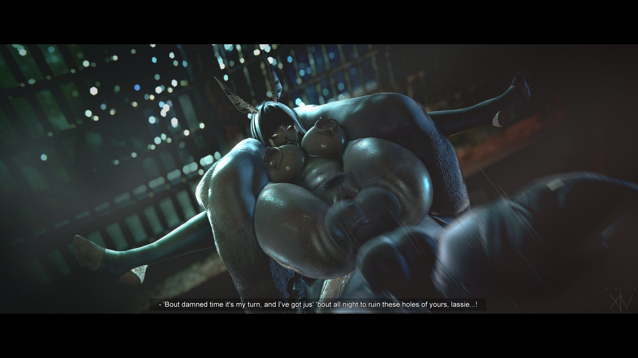 1girls, 3d, anal, anal sex, au ra, big breasts, breasts, captured, domination, english, enslaved, enslaved royal, exposed, female, final fantasy, final fantasy xiv, forced, full nelson, full nelson (legs held), full nelson anal, gpose (ffxiv), grabbing, male, minettexiv, naked, nipple piercing, nipple rings, nipples, nude, penis, piercing, rape, sex slave, slave, slave girl, slaver, submissive, submissive female, sweat, tagme, tail, tongue, turned submissive, used as an object