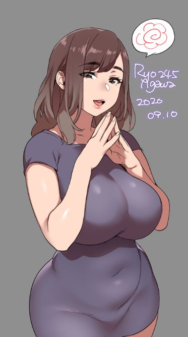 1girls, big breasts, breasts, cleavage, female, female only, large breasts, looking at viewer, ryo agawa, solo