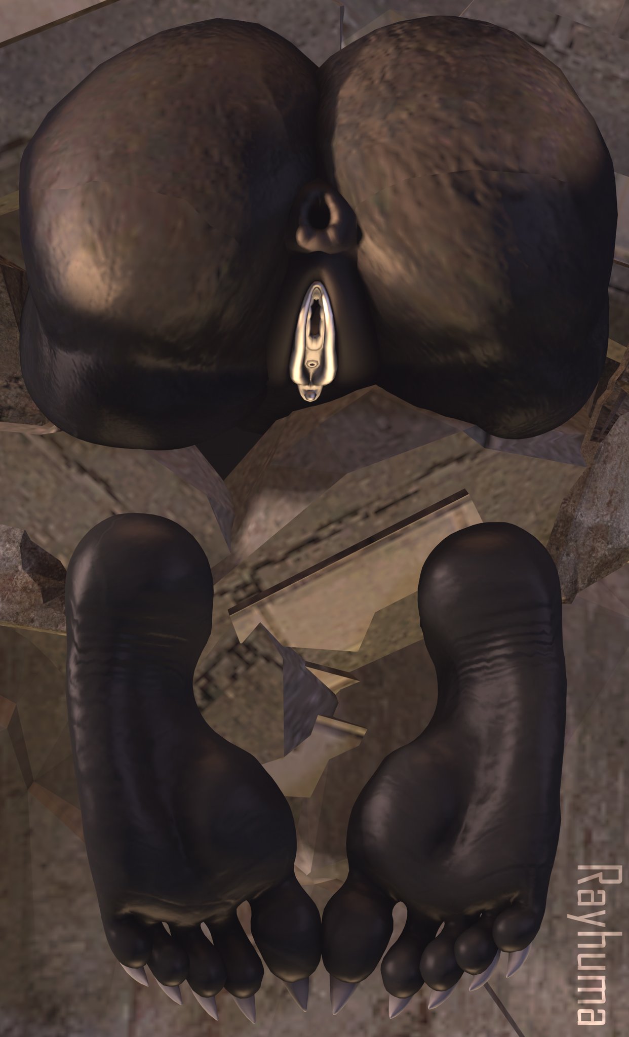 1girls, 3d, alien, anus, ass, barefoot, big ass, black body, feet, female, female focus, female only, foot fetish, large ass, legs, marvel, marvel comics, monster, monster girl, pussy, rayhuma, sfm, sharp toenails, she-venom, soles, solo female, source filmmaker, spider-man (series), stuck, stuck in wall, symbiote, thick, thick ass, thick thighs, thighs, through wall, toenails, toes, vagina, venom, venom (marvel), wall, watermark, white pussy