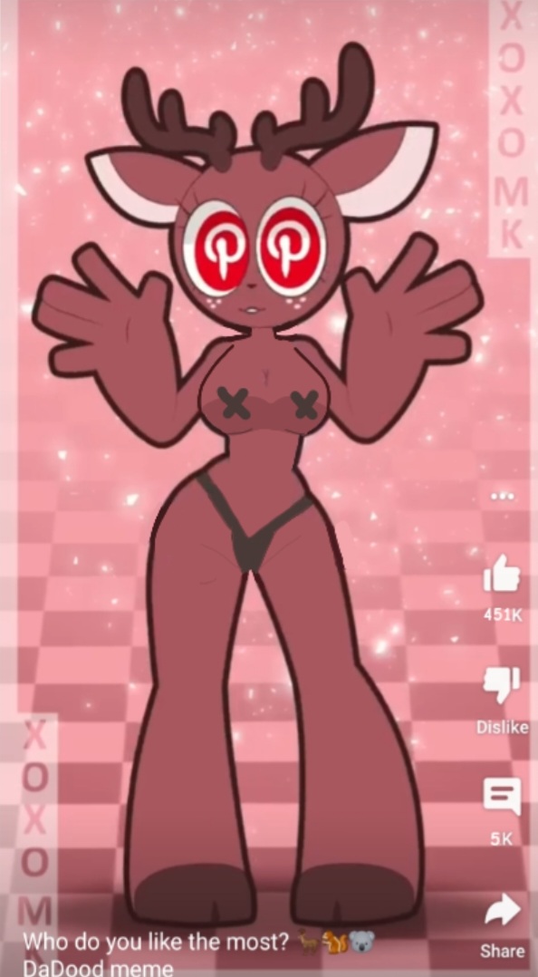 comments deer furry furry_female gmodrule34 likes pinterest pinterest_deer second_part underwear xoxo_mk youtube