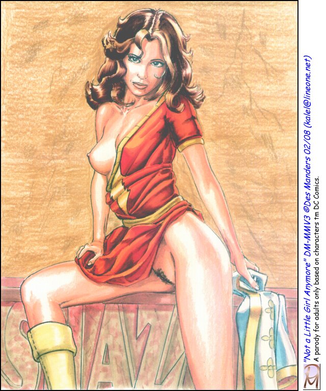 1girls dc dc_comics des_manders female female_only mary_batson mary_marvel shazam_(series) solo superheroine tagme uncensored