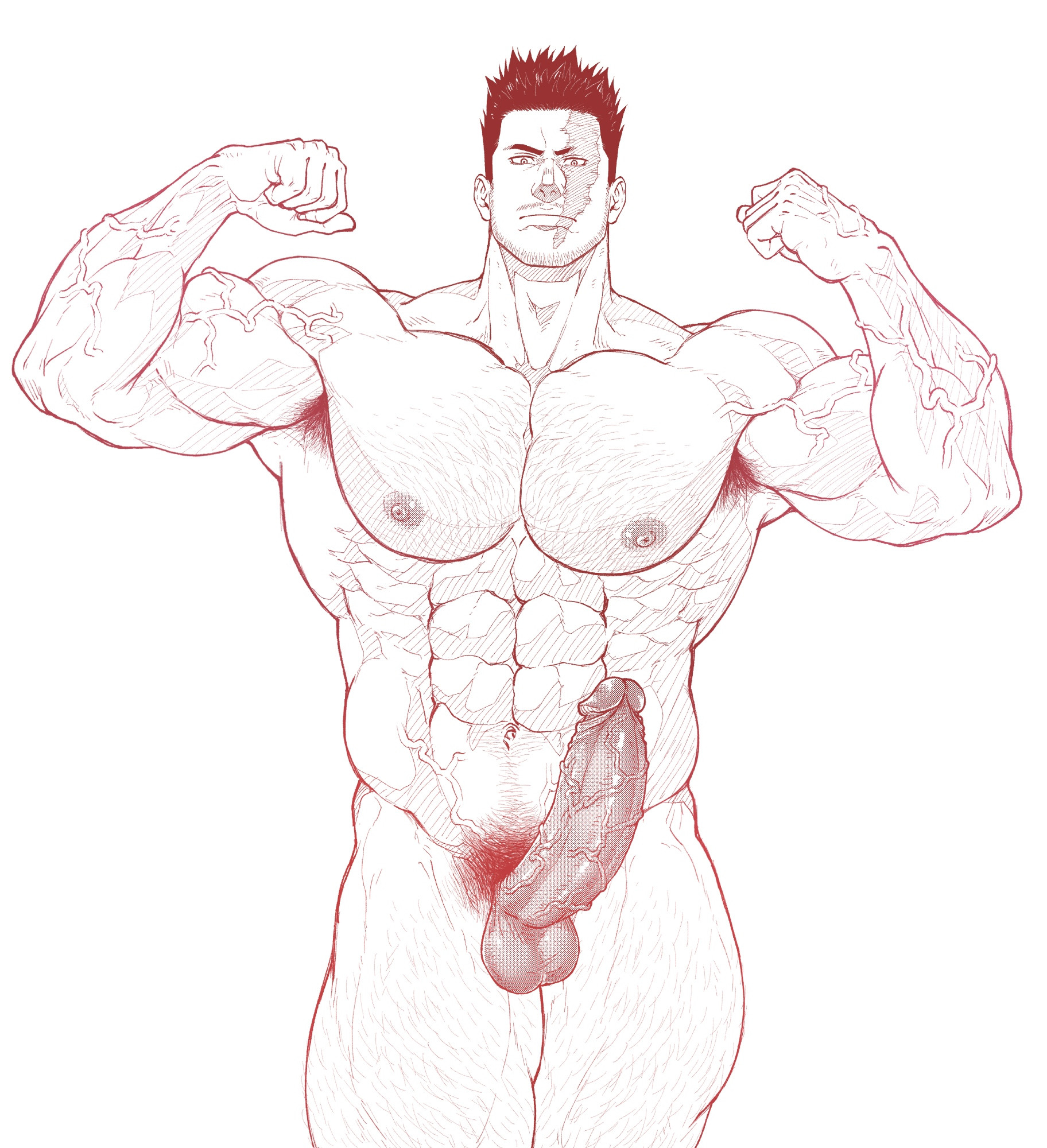 1boy, abs, armpit fetish, armpit hair, armpits, ass, balls, ballsack, bara, beard, beard stubble, bicep curl, biceps, big, big ass, big boy, big butt, big chest, big cock, big dick, big man, big pecs, big penis, boku no hero academia, buff, butt, chest, chunky thighs, circumcised, circumcised penis, endeavor (boku no hero academia), endeavor (my hero academia), enji todoroki, gay, hairy, hairy armpits, hairy body, hairy legs, hairy pecs, hairy pectorals, happy trail, hard cock, hard dick, hard penis, huge, huge chest, huge cock, huge dick, huge man, huge pecs, huge penis, huge thighs, louwin, male, male only, moustache, muscles, muscular, mustache stubble, my hero academia, pecs, pubic hair, shiny ass, shiny butt, thick thighs, thighs, thighs bigger than head, turned on, veiny, veiny biceps, veiny cock, veiny dick, veiny muscles, veiny penis, yaoi