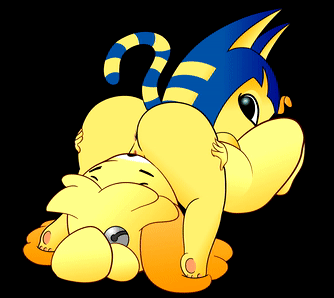 2girls, 69, animal crossing, animated, ankha, anus, ass, canid, canine, canis, duo, felid, feline, felis, female, female only, fur, furry, furry only, isabelle (animal crossing), nintendo, nude, pussy, ruthlesspeasant, short playtime, shortstack, solo, tagme, tail, yuri