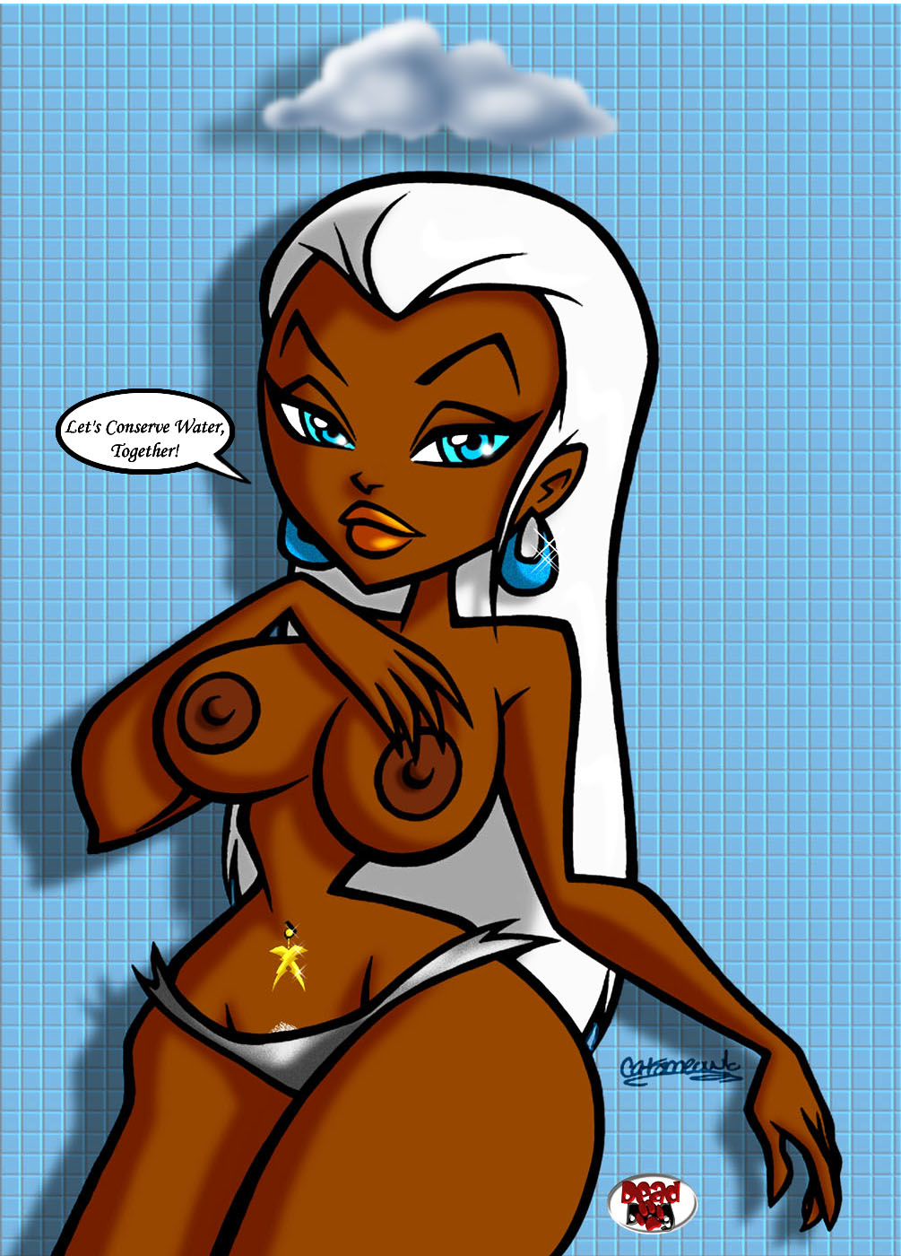 anya_uribe assesina catsmeow colored dark-skinned_female dark_skin dead_dog female marvel marvel_comics ororo_munroe storm_(x-men) straight_hair tagme x-men