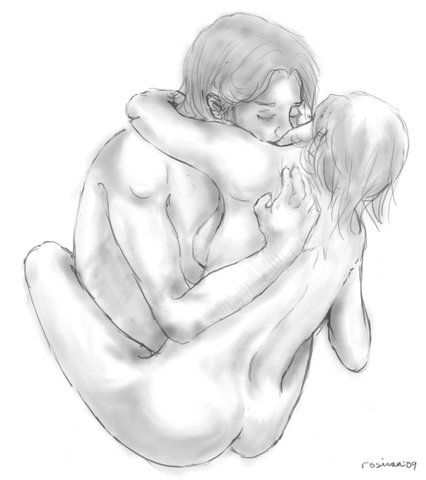 artist_request harry_potter medium_breasts monochrome nymphadora_tonks remus_lupin sex tagme