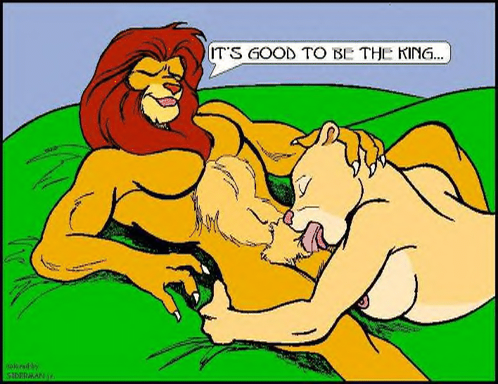 anthro disney feline female fur furry furry_only lion lioness male mammal nala nipples simba spiderman_jr straight tagme the_lion_king