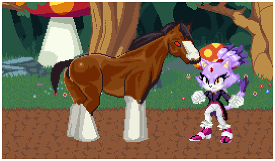 animated, blaze the cat, clapping cheeks, cowgirl position, cum in pussy, equine, gif, horse, horsecock, impregnation, interspecies impregnation, nick8000, project x love potion disaster, sega, sonic (series), straight, wild horse (project x), zoophilia