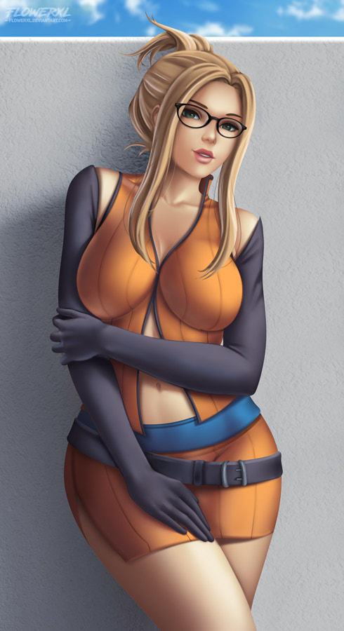 big_breasts female female_focus female_only final_fantasy final_fantasy_viii flowerxl quistis_trepe solo solo_female solo_focus