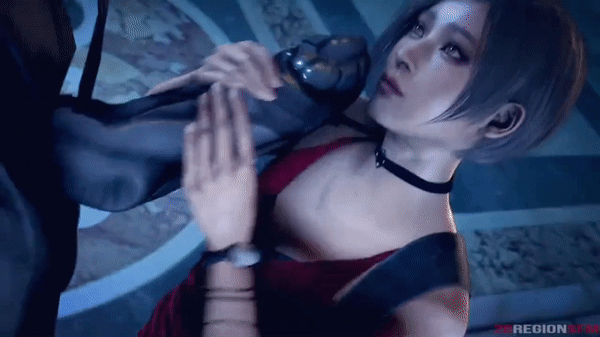 26regionsfm, 3d, ada wong, ada wong (adriana), animated, animated gif, asian, asian female, bob cut, capcom, choker, female, female focus, gif, grey skin, handjob, hands on penis, looking up, male, monster cock, mr x, penis, red dress, resident evil, resident evil 2, resident evil 2 remake, rugged penis, short hair, submissive, two-handed handjob, tyrant, unusual anatomy, unusual genitalia, unusual penis