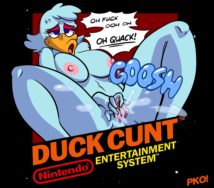 2020 anatid anseriform anthro avian beak bird blue_body bodily_fluids breasts dialogue duck duck_hunt ejaculation english_text female finger_fuck fingering fingering_self genital_fluids genitals humor looking_pleasured masturbation moan nintendo nipples non-mammal_breasts nude parody pko profanity pussy pussy_ejaculation pussy_juice solo sound_effects text vaginal_masturbation vaginal_penetration video_games