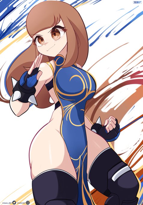 1girls big_breasts bottom_heavy bottomless brown_eyes brown_hair child_bearing_hips chun-li_(cosplay) female female_only gwain_saga huge_thighs lanney large_breasts pear-shaped_figure pear_shaped skindentation solo street_fighter thick_thighs thin_waist thunder_thighs wide_hips zahir_zb7