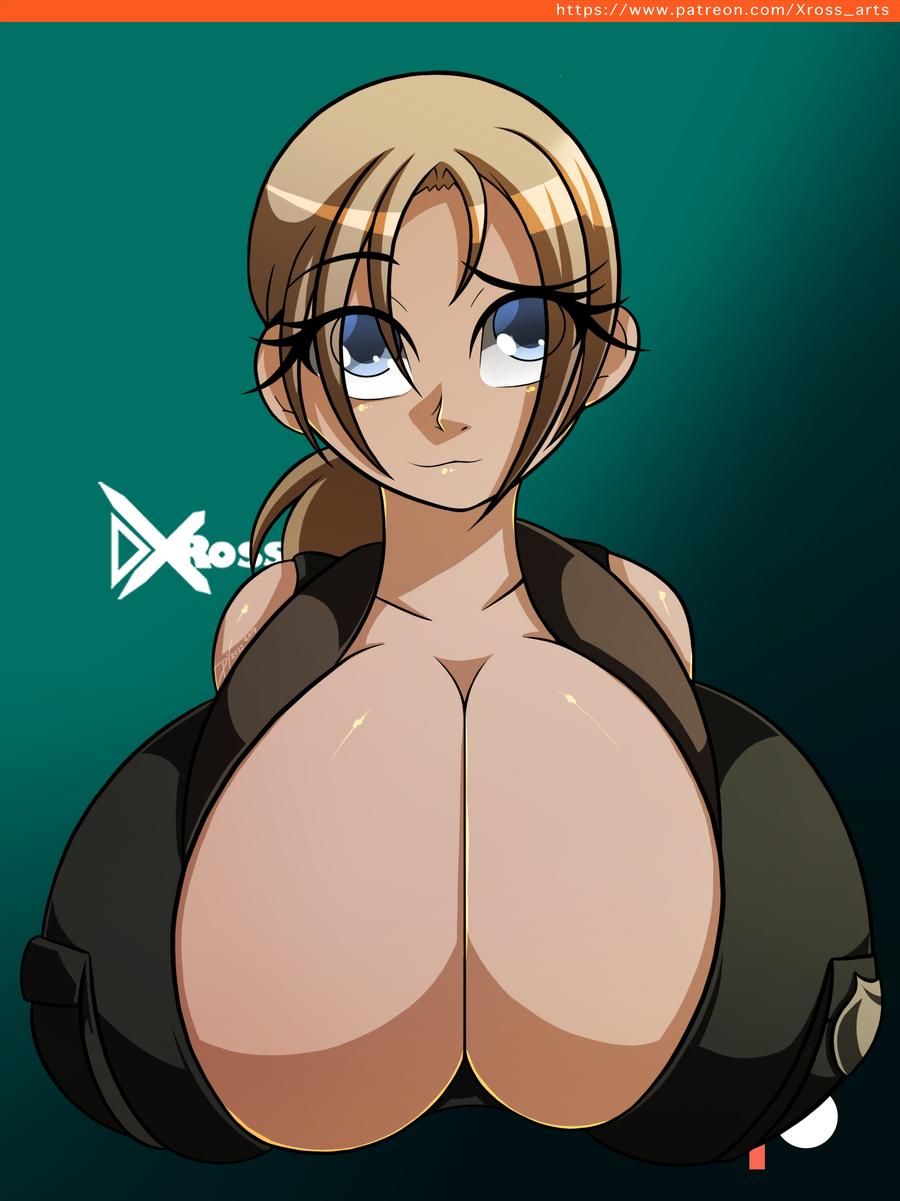 1girls, 2d, big breasts, breast grab, breasts, bust portrait, busty, d-xross, female, female only, gigantic breasts, huge breasts, milf, military, mortal kombat, solo, solo female, sonya blade