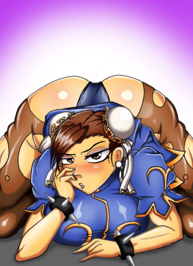 ass big_ass chun-li color face_down_ass_up gmeen huge_ass pantyhose sex street_fighter torn_pantyhose