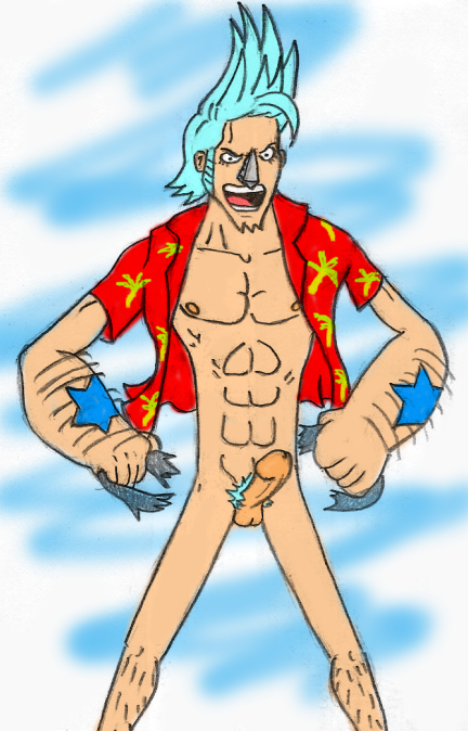 brockyaoi cutty_flam franky male male_only one_piece solo straight_hair tagme