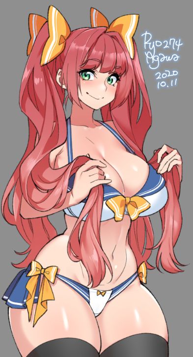 1girls, big breasts, breasts, cleavage, female, female only, large breasts, looking at viewer, ryo agawa, solo