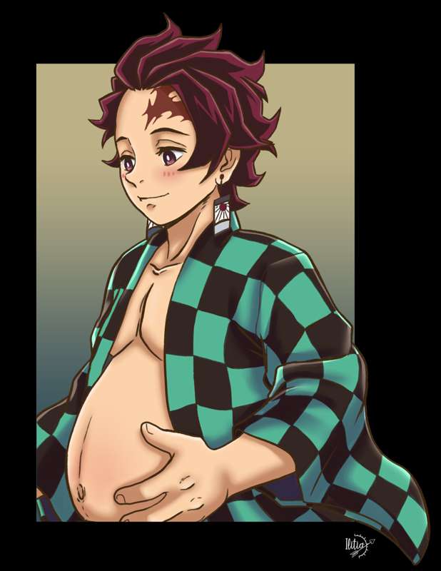 demon_slayer kamado_tanjirou mpreg tagme tanjiro_kamado