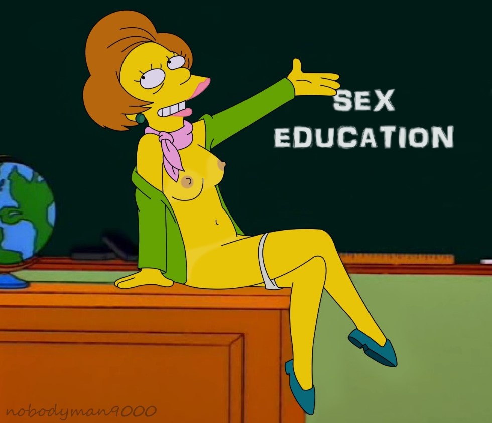 accurate_art_style blackboard classroom desk edit edna_krabappel nobodyman9000 school screenshot screenshot_edit teacher the_simpsons