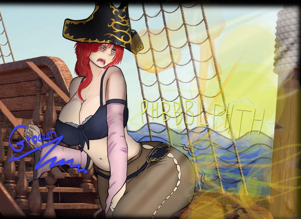 eyepet2010 fart fart_cloud fart_fetish farting farts league_of_legends miss_fortune pirate pirate_hat red_hair