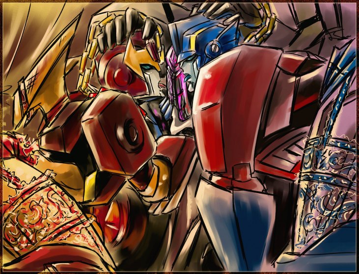 gay hot_rod megatron optimus_prime rodimus_prime tagme transformers