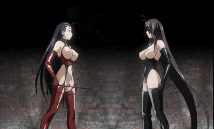 2girls ass bdsm bdsm_gear bondage breasts dominatrix elbow_gloves female female_only femdom garter_straps gloves ikkitousen ikkitousen_great_guardians kakouen_myousai kan'u_unchou latex latex_gloves multiple_girls nude nude_filter screencap stockings thighhighs uncensored whip