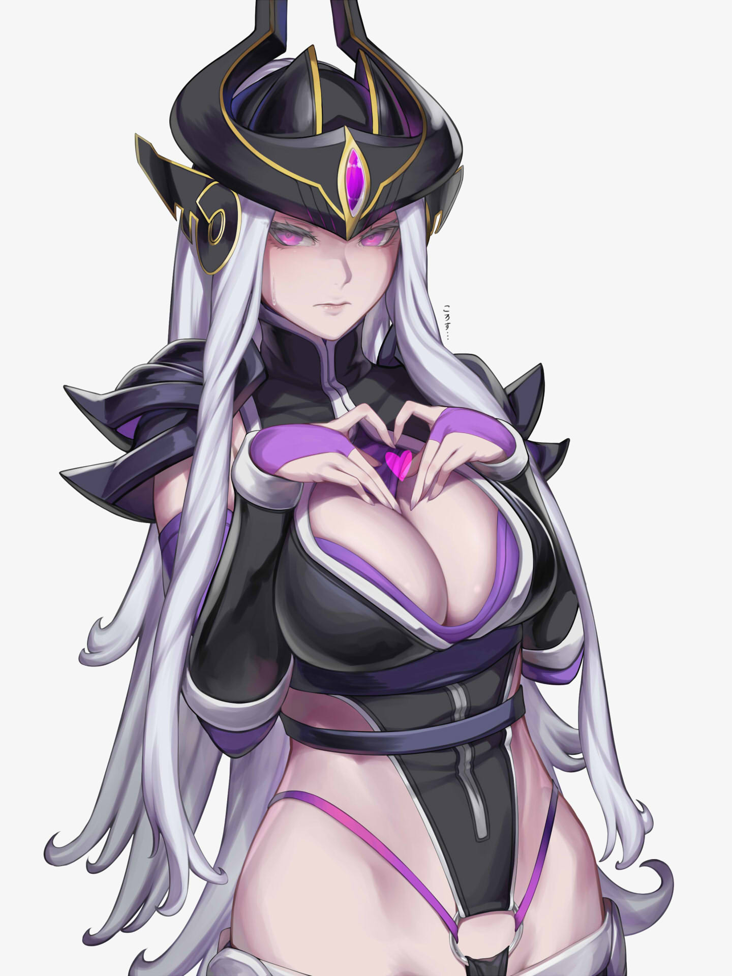 female, kumiko (aleron), league of legends, syndra, tagme