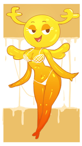 anthro, cartoon network, female, lingerie, penny fitzgerald, seductive, standing, the amazing world of gumball