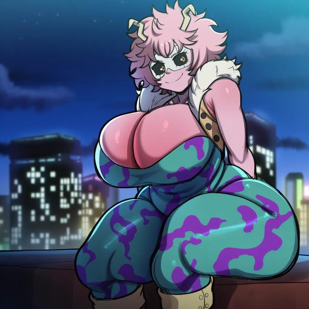 Ashido Mina (Hero Outfit) Rule 34 Image