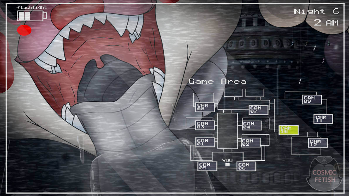 animatronic camera cosmic_fetish female five_nights_at_freddy's five_nights_at_freddy's_2 fox game_mechanics gameplay_mechanics licking licking_screen mangle_(fnaf) mangled_mangle_(fnaf) maw mawshot mouth_shot open_mouth robot saliva security_camera sharp_teeth solo teeth tongue tongue_out uvula