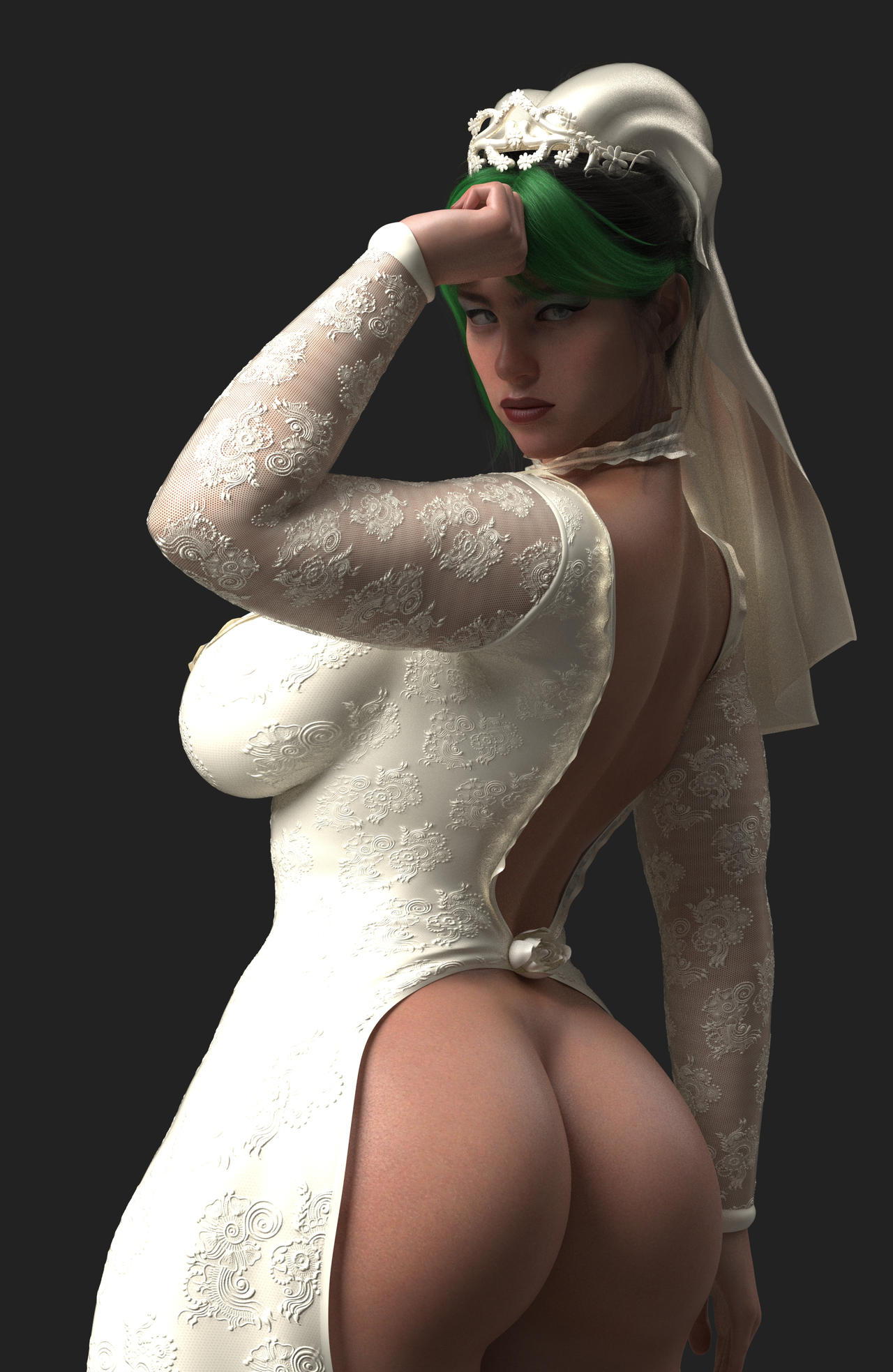 1girls, 3d, big ass, big breasts, billie eilish, breasts, bride, curvaceous, curvy, curvy figure, female, hips, huge ass, huge breasts, large ass, large breasts, light skin, light-skinned female, mature, mature female, newgames, real person, singer, slim waist, thick, thick hips, thick legs, thick thighs, thighs, voluptuous, waist, wedding dress, wide hips