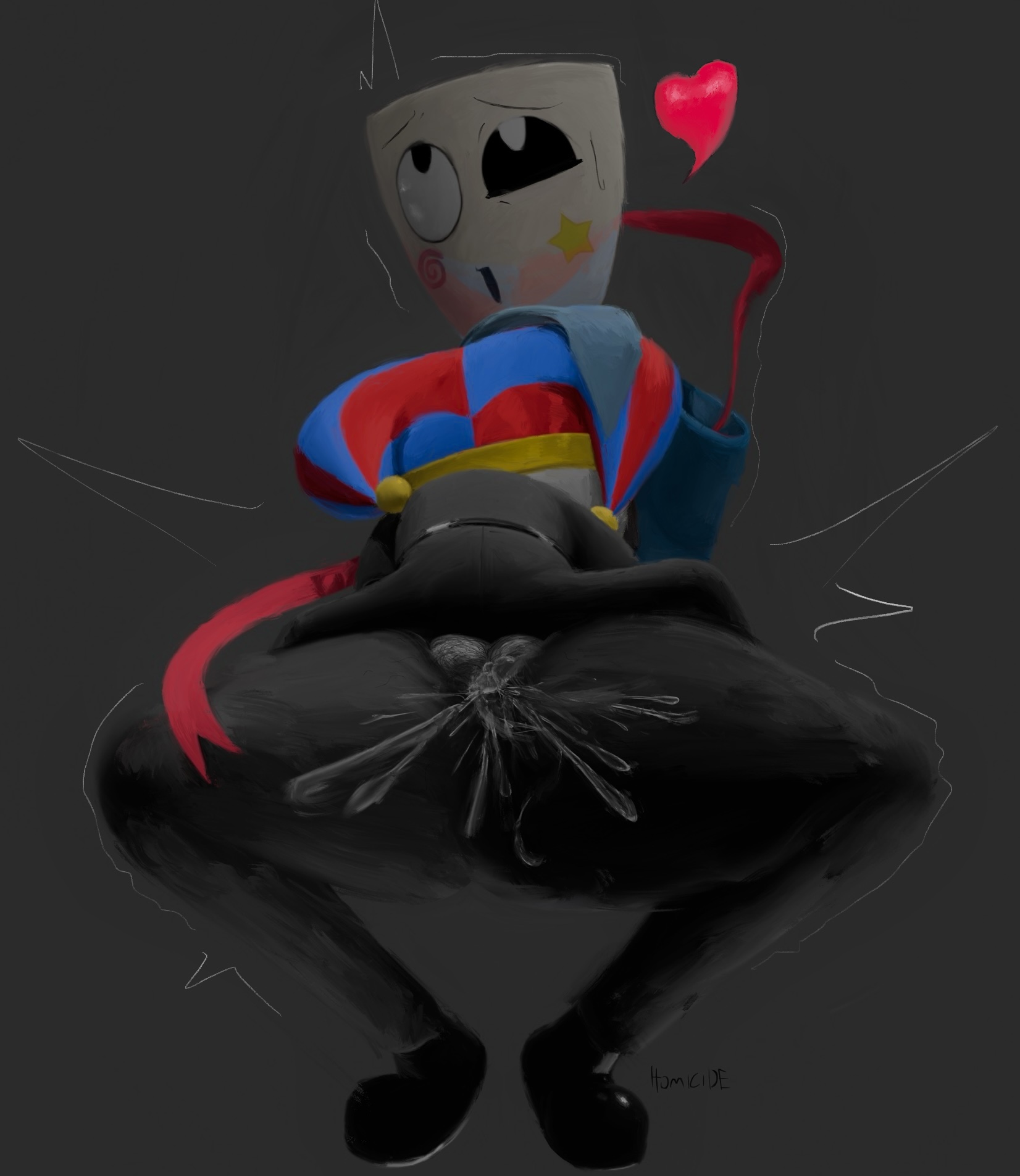 1futa, 2d, 2girls, 3d, androgynous female, cheating, clothed, clothed sex, cum in pussy, female, futa is smaller, futa on female, futa on top, futanari, gangle (tadc), gangle (the amazing digital circus), impregnation, manager gangle, orgasm, orgasm face, painting (artwork), pomni (the amazing digital circus), pubic hair, ribbon, small dom big sub, spread legs, squatting, squirting, the amazing digital circus, thick thighs, through clothes, vaginal penetration, vaginal through clothes