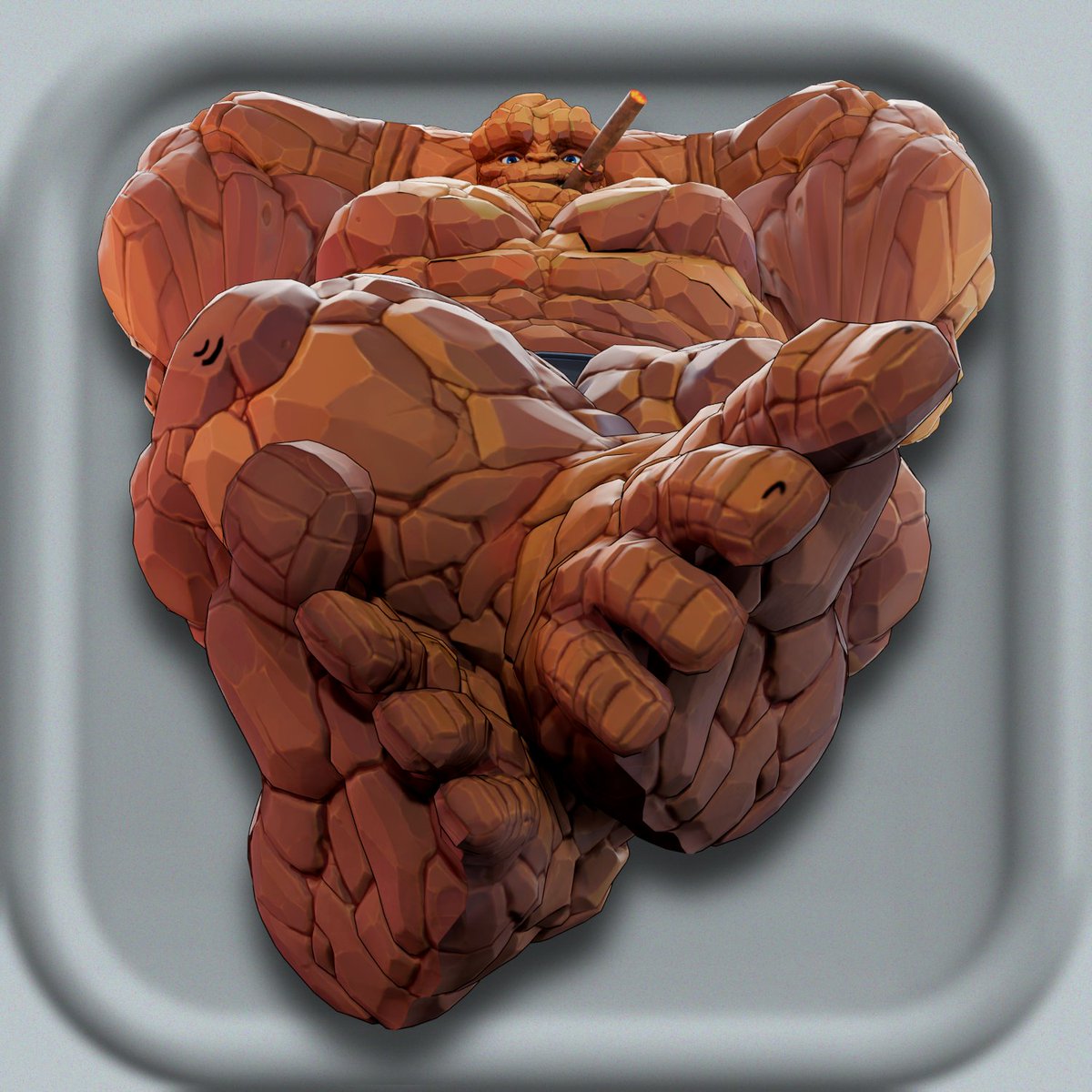 The Thing (Marvel) Rule 34 Image