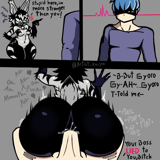 1boys1girls, anal, anal sex, animal ears, artist kaijin, ass focus, background character, big ass, big thighs, challenge, challenge failed, chapter 170 monster girl (one-punch man), curvy, fat ass, female, femsub, furry, goat girl, gyoro gyoro, moaning, moans, monster, monster girl, one (manga), one-punch man, plap (sound), punishment, rape, sweet mask