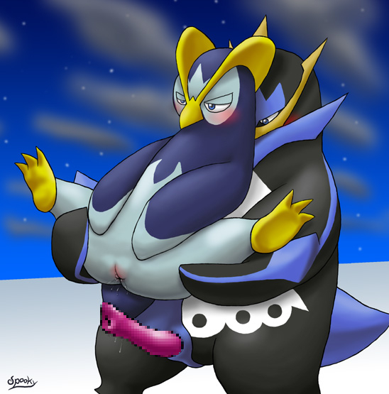 censored empoleon enperuto nintendo pokemon pottaishi prinplup tagme