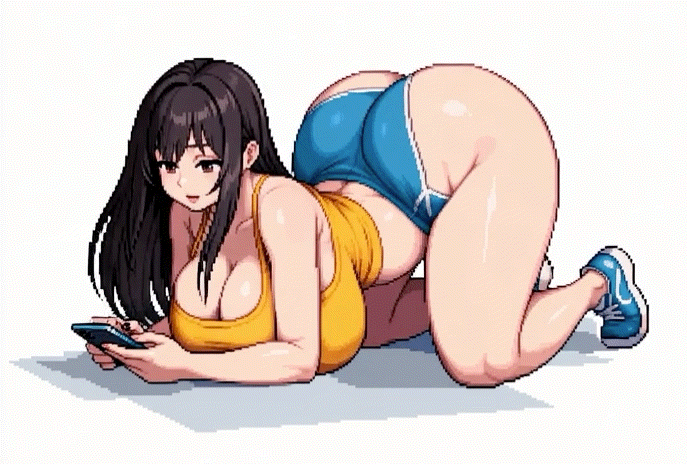 ai generated, animated, apron, belly, big breasts, breasts, chubby, curvy, fat ass, female, female only, findingb, gigantic breasts, huge ass, huge breasts, inverted nipples, large areolae, large breasts, mature female, milf, ntr, plump, shaking ass, shaking butt, twerking