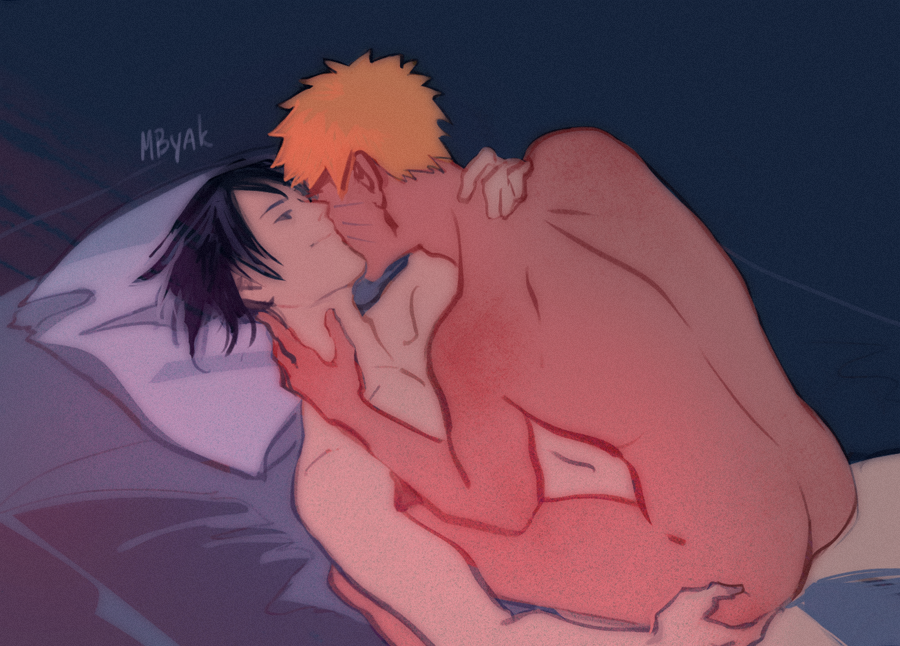 2boys ass ass_grab bed black_hair blonde_hair boruto:_naruto_next_generations cheating cheating_husband cowgirl_position cuddling dildo dilf embrace gay hand_on_ass kissing male male/male male_only mature mature_male mbyak naked naruto naruto_(series) netorare ntr nude nude_male pale-skinned_male pale_skin pillow romantic romantic_couple sasuke_uchiha sex sitting sitting_on_lap sitting_on_person straddling uzumaki_naruto whisker_markings whiskers yaoi yellow_hair