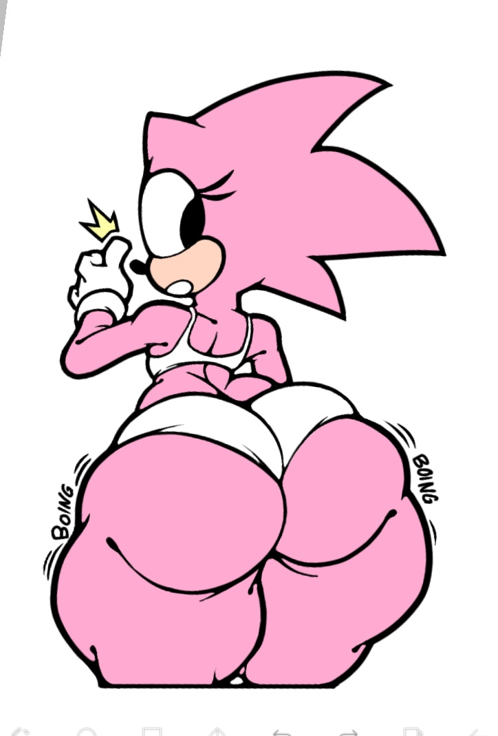 1girls amy_rose anthro ass big_ass big_butt butt classic_amy_rose clothing eulipotyphlan eyelashes female gloves hair handwear hedgehog huge_butt hyper hyper_butt hypercawk mammal panties pink_body pink_hair sega solo sonic_(series) sonic_the_hedgehog_(series) thick_thighs tight_clothing