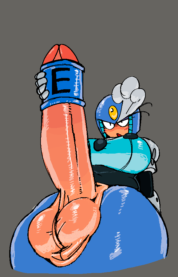 1futa, animated, artificial vagina, balls, breasts, clothed, clothing, colored, colorized, edit, erection, futa only, futanari, huge cock, humanoid, humanoid penis, hyper penis, improvised sex toy, intersex, light skin, light-skinned futa, low-angle view, masturbation, mega man, mega man (classic), mostly clothed, object penetration, penis, sex toy, sketch, smooth balls, smooth penis, solo, splash woman, submarichamomi2, thick thighs, third-party edit, wide hips
