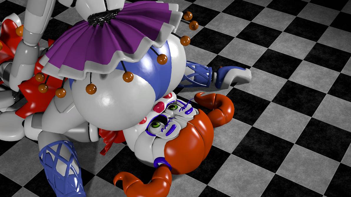 3d, 3d (artwork), 3d model, accurate model, ass, baby (fnafsl), ballora, ballora (fnafsl), big ass, big butt, bottom heavy, bubble ass, bubble butt, circus baby, circus baby (fnaf), circus baby (original), daughter, facesitting, fat ass, female, female only, female/female, five nights at freddy's, five nights at freddy's: sister location, fnaf, full color, green eyes, incest, large ass, mother, mother and daughter, no penetration, scottgames, sister location, tagme, thick ass, thick thighs, upskirt, yuri