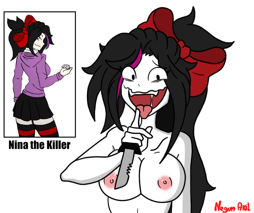 breasts creepy creepypasta female negum_akil nina_the_killer wolfuregogo