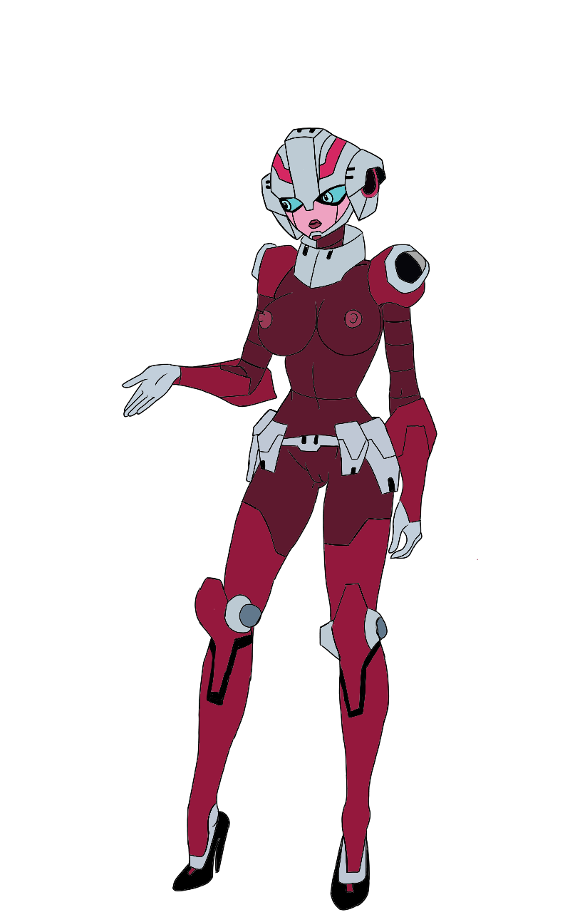 1girls 2d arcee arcee_(tfa) big_breasts blue_eyes breasts curvy curvy_body curvy_female curvy_figure curvy_hips dullehan female female_only high_heels nipples pink_lips pink_nipples pussy robot robot_girl solo solo_female transformers transformers_animated transparent_background vagina