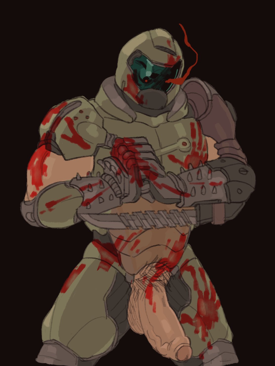 Doom Slayer (Doom) Rule 34 Image