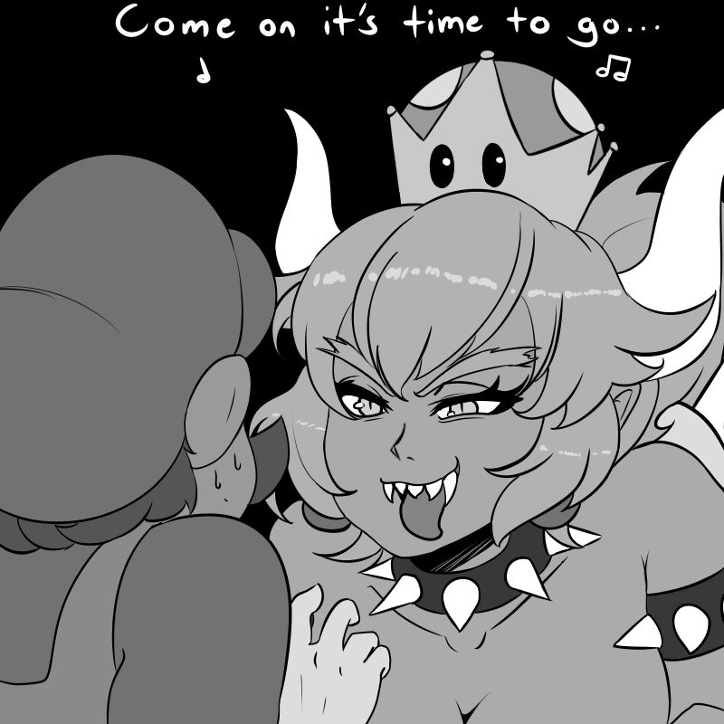 1boy bowsette do_the_mario female genderswap haaru mario mario_(series) meme new_super_mario_bros._u_deluxe nintendo super_mario_bros. tagme the_super_mario_bros._super_show! unseen_male_face