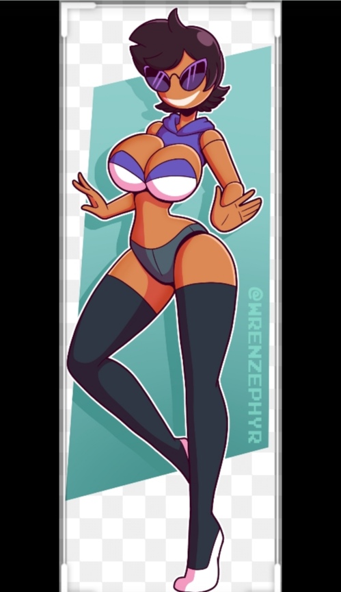 1girls, ass, big ass, big breasts, bikini, breasts, disney, disney channel, female, knick knack, luz noceda, permanent smile, smooth skin, solo, solo female, solo focus, sunglasses, sunnification, tagme, the owl house, thick thighs, transformation, wrenzephyr2